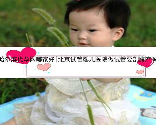 哈尔滨代孕网哪家好|北京试管婴儿医院做试管要剖腹产吗